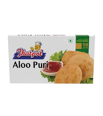 Buy Jhatpot Aloo Puri 10 pcs Packet 454gm Online