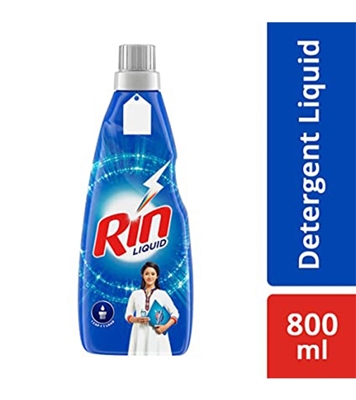Buy Rin Detergent Liquid 800ml Online at Best Price