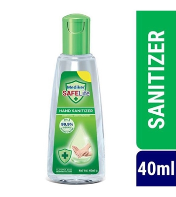 Buy Mediker Safe Life Hand Sanitizer 40ml Online