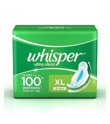 Buy Whisper Ultra Clean Xl 8 Pads Online