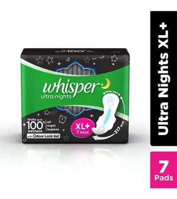 Buy Whisper Ultra Night Xl+ 7 Pads Online