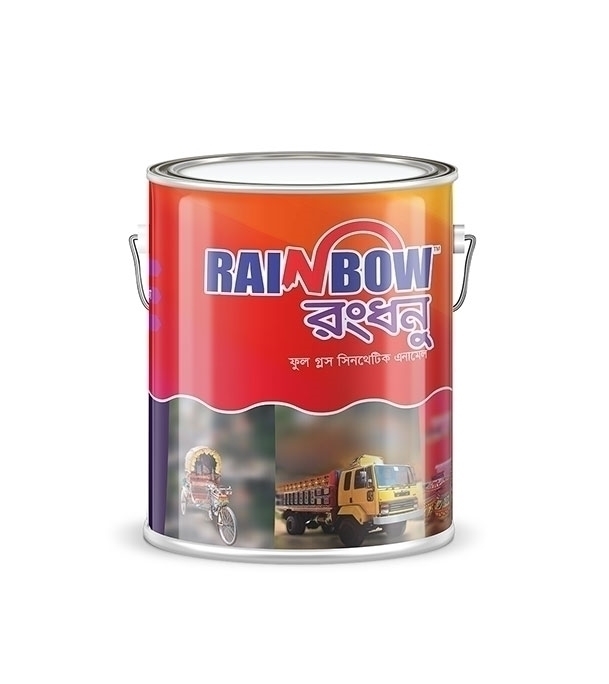 Buy Rangdhanu Synthetic Enamel- 0.91 Ltr White Online