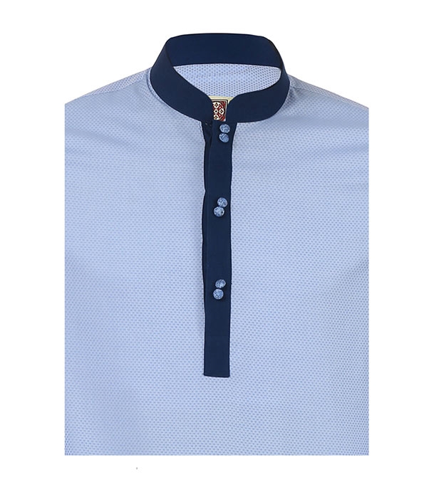 Buy Men's Stylish Cotton Panjabi Sky Blue Online