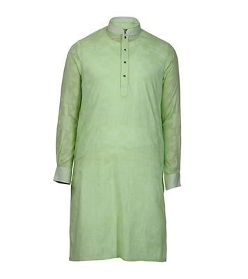 Buy Men's Stylish Cotton Panjabi Lemon Online