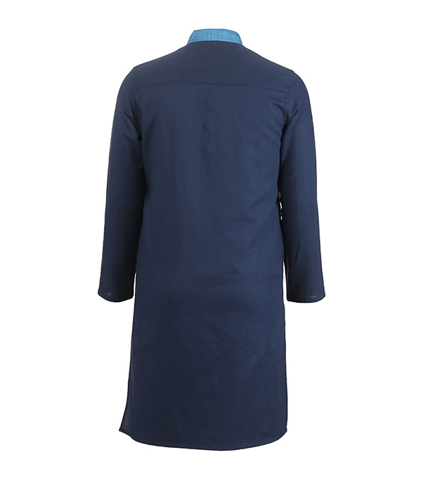Buy Men's Stylish Cotton Panjabi Blue Online