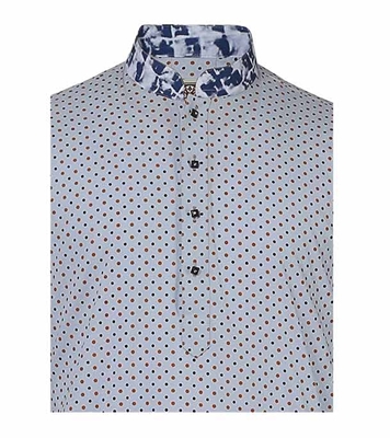 Buy Men's Stylish Cotton Panjabi Ball Blue Online