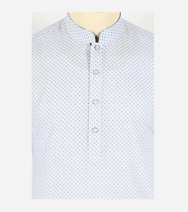 Buy Men's Stylish Cotton Panjabi Light Sky Online