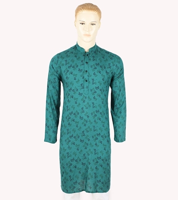 Buy Men's Stylish Cotton Panjabi Light Blue Online