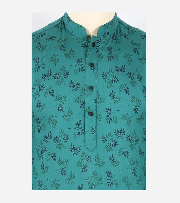 Buy Men's Stylish Cotton Panjabi Light Blue Online