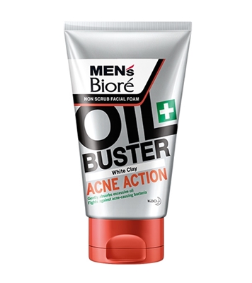 Buy Biore Mens Facial Foam-Acne Action 100 gm Online at Best Price