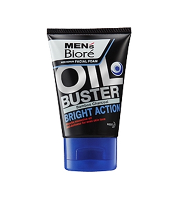 Buy Biore Mens Facial Foam-Bright Action 100 gm Online at Best Price