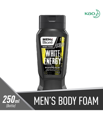 Buy Men's Biore Shower Gel Bottle White Energy 250 ml Online 