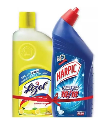 Buy Harpic + Lizol Combo Pack Online