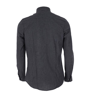 Buy Men's Full Sleeve Cotton Casual Shirt Black Online