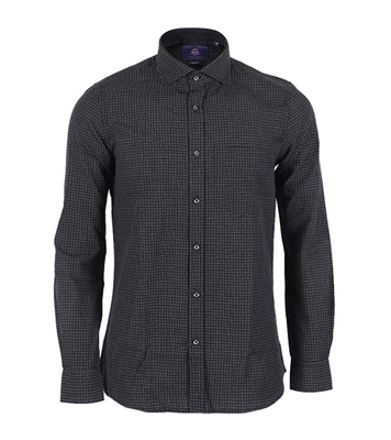 Buy Men's Full Sleeve Cotton Casual Shirt Black Online