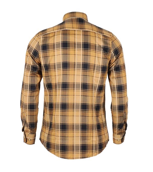 Buy Men's Full Sleeve Cotton Casual Shirt Brown Mixed Online