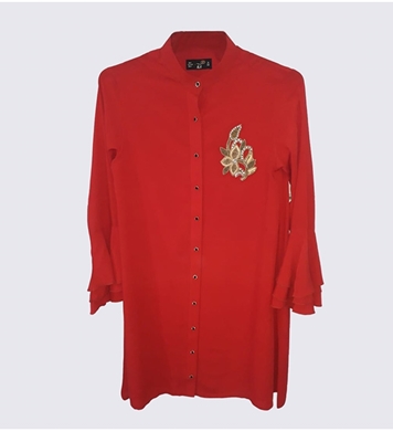 Buy Women's Fashionable Tops Red Online