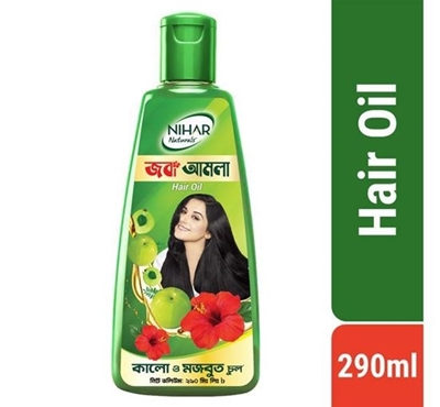 Buy Nihar Naturals Joba Amla Hair Oil 290ml Online