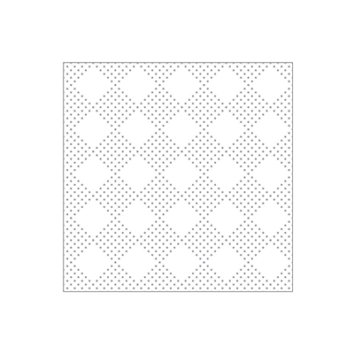 Buy Dot Gray Ceiling Panel 2'x2' Online
