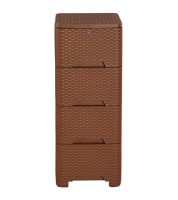 Picture of Caino Closet 4 Drawer Eagle Brown