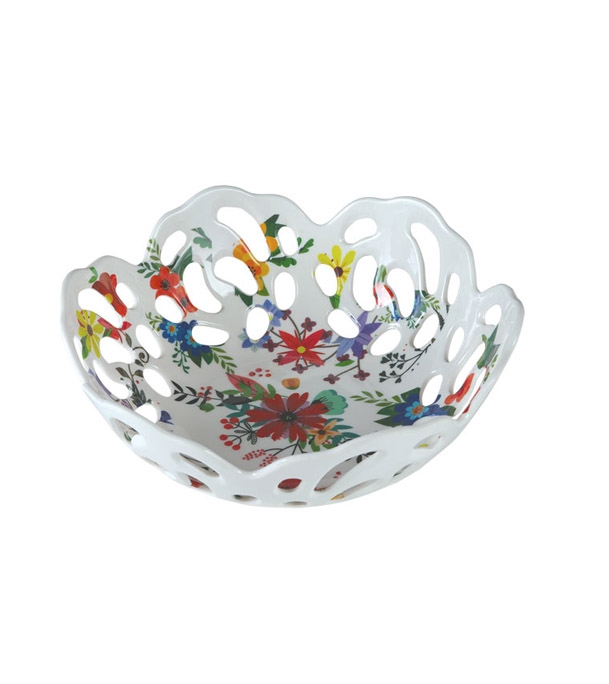 Buy Italiano Flower Fruit Basket-Assorted Online at Best Price