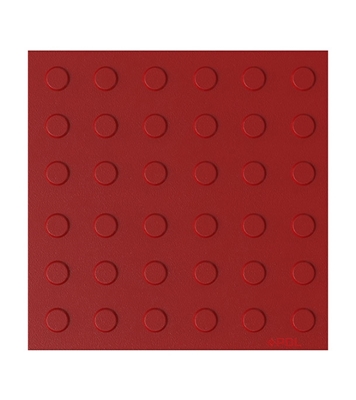 Buy Pavement Tiles 36 Button-Red Online at Best Price