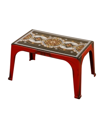 Buy Center Table-Sandal Wood Royal-TEL Online at Best Price