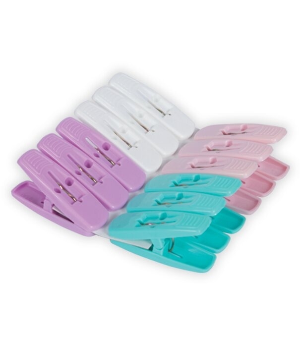 Buy Jesmin Cloth Clip 12 Pcs Set Assorted Online 