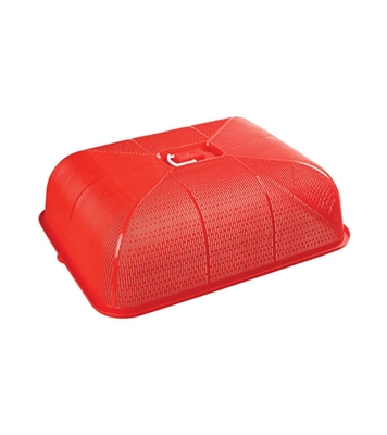 Buy Web Dish Cover Medium Red Online
