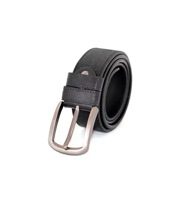 Buy Men's Stylish Leather Waist Belt Black Online at Best Price