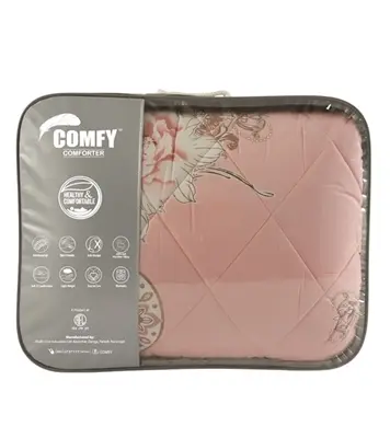 Buy Comfy Comforter Single 228cm x 152cm(Premium Pink) Q-113 Online