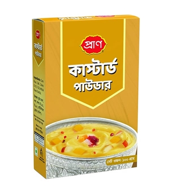 Buy PRAN Custard Powder (কাস্টার্ড পাউডার) 100gm Online