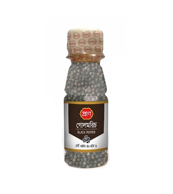 Buy PRAN Whole Black Pepper Jar (গোল মরিচ) 40gm Online