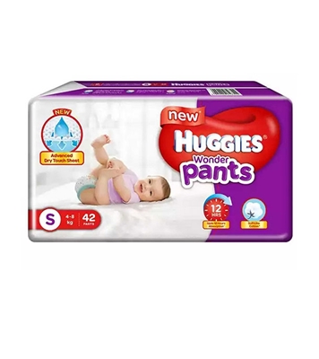 Buy Huggies Wonder Pants Small 42 (4-8 kg) Online