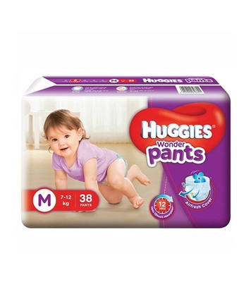 Buy Huggies Wonder Pants Medium 38 (7-12 kg) Online