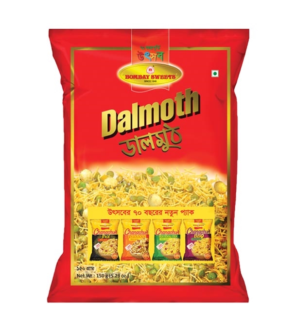 Buy Bombay Sweets Chanachur Dalmoth 150gm Online