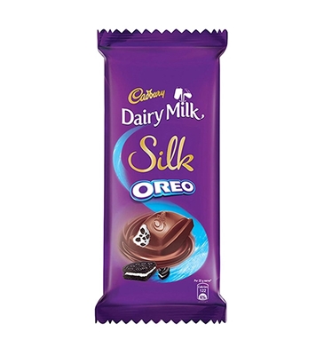 Buy Cadbury Dairy Milk Silk Oreo 130 ±3gm Online