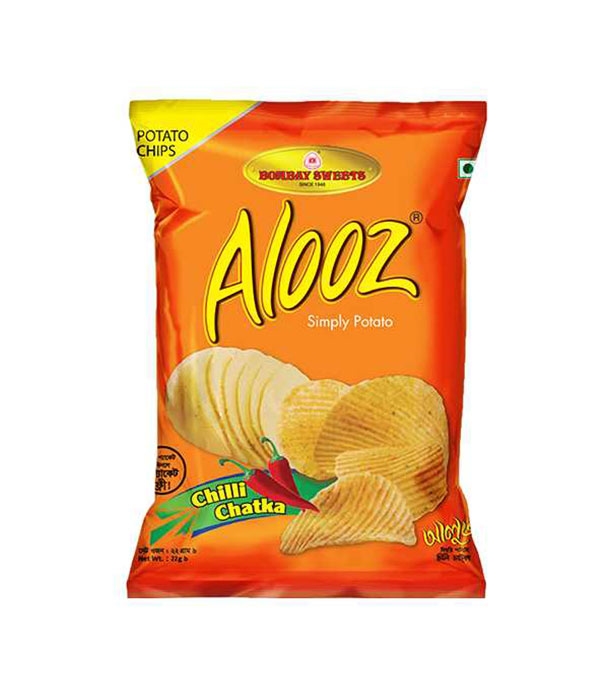 Buy Bombay Sweets Alooz Chips ChiliChatka 25g Online
