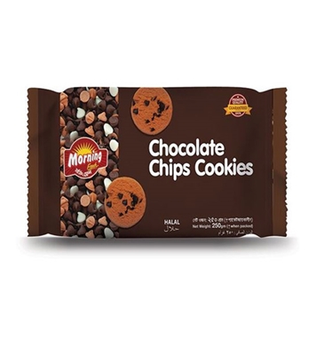 Buy Well Food Morning Choco Chips Cookies 250gm Online