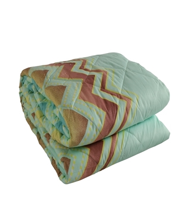 Buy Comfy Comforter Double Gray White Q-102 Online