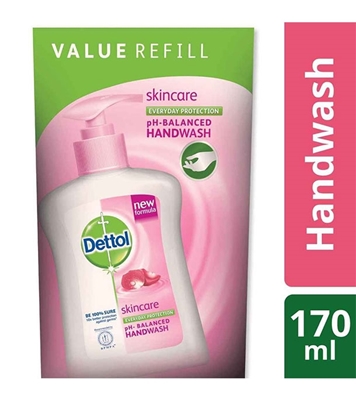 Buy Dettol Handwash 170ml Pouch Skincare Online