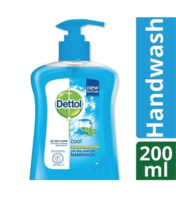 Buy Dettol Handwash 200ml Pump Cool Online