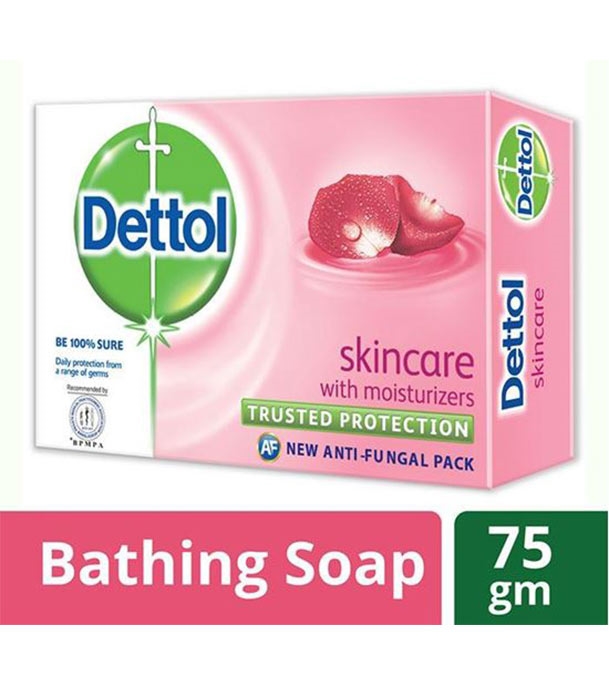 Buy Dettol Skin Care Soap - 75 gm (New rate) Online
