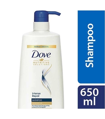 Buy Dove Shampoo Intense Repair 650ml Online