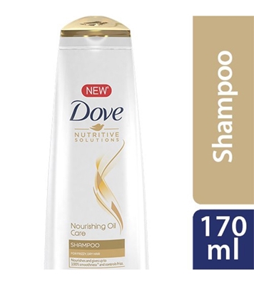 Buy Dove Shampoo Nourishing Oil Care 170ml Online