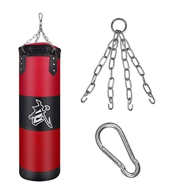 Buy Punching Bag UNFILLED Set Kick Boxing Heavy - 3 Feet Online
