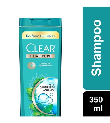 Buy Clear Hijab Pure Anti-Dandruff Shampoo 350ml Online
