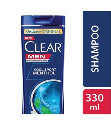 Buy Book Clear Men Shampoo Cool Sport Menthol 330ml Online