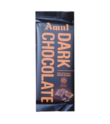 Buy Amul Dark Chocolate 40gm Online
