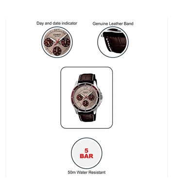 Buy Casio MTP-1374L-7A1VDF Multi Dial Men's Watch Online at Best Price